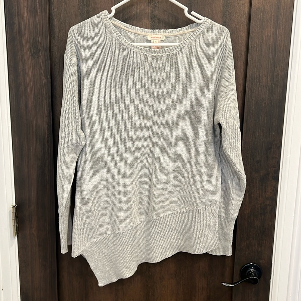 Sundance Gray Crew Neck Sweater